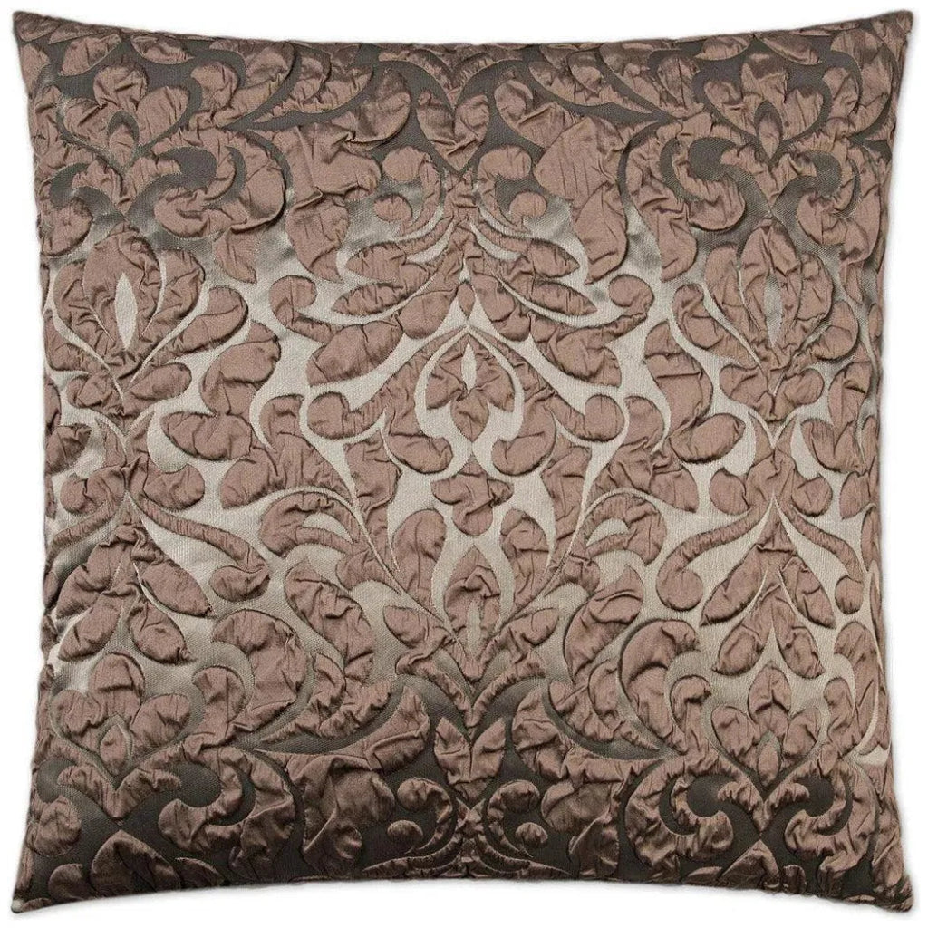 Scala Mink Brown Throw Pillow With Insert - LOOMLAN - D.V. Kap - Throw Pillows