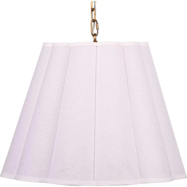 Scalloped 1 - Light Hanging Pendant - LOOMLAN - Jamie Young - Pendants