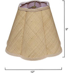 Scalloped Generous Styled Lamp Shade - LOOMLAN - Jamie Young - Table Lamps