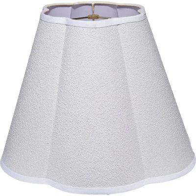 Scalloped Generous Styled Lamp Shade - LOOMLAN - Jamie Young - Table Lamps