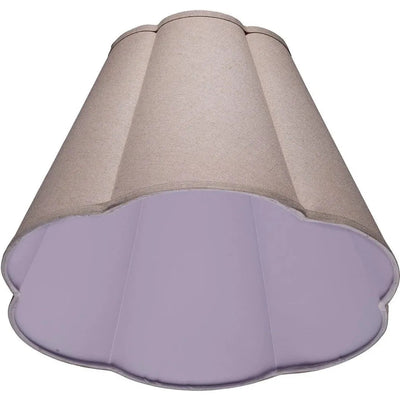 Scalloped Generous Styled Lamp Shade - LOOMLAN - Jamie Young - Table Lamps