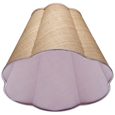 Scalloped Generous Styled Lamp Shade - LOOMLAN - Jamie Young - Table Lamps