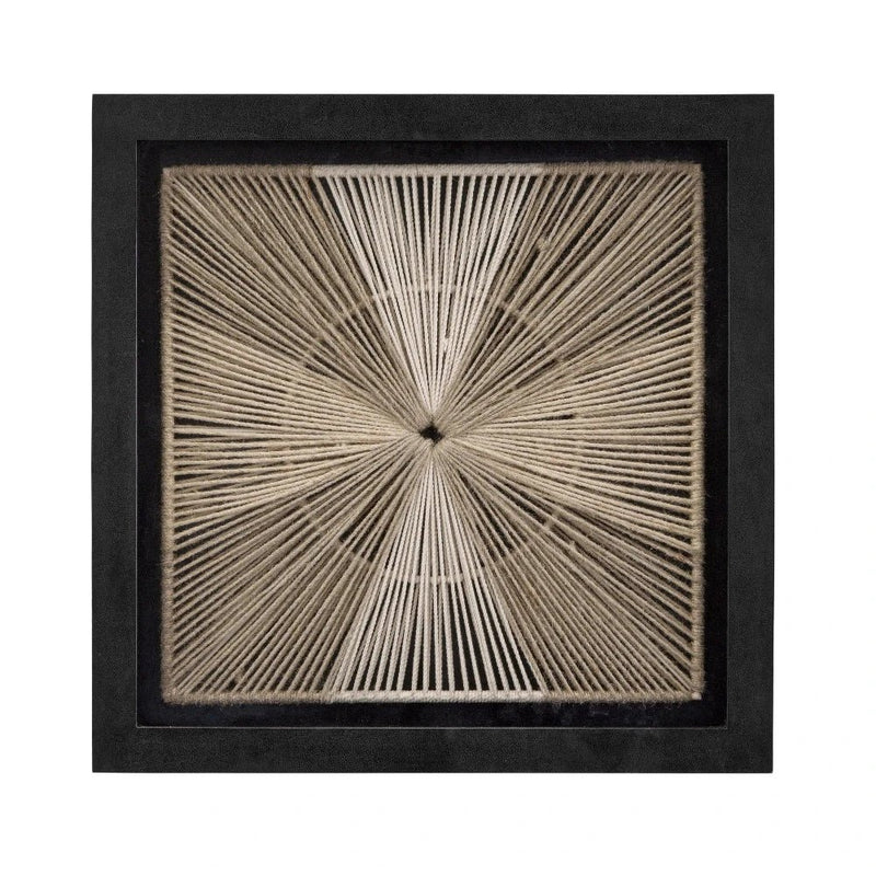 Scene Black and Brown Canvas Art - LOOMLAN - Bassett Mirror - Canvas Art