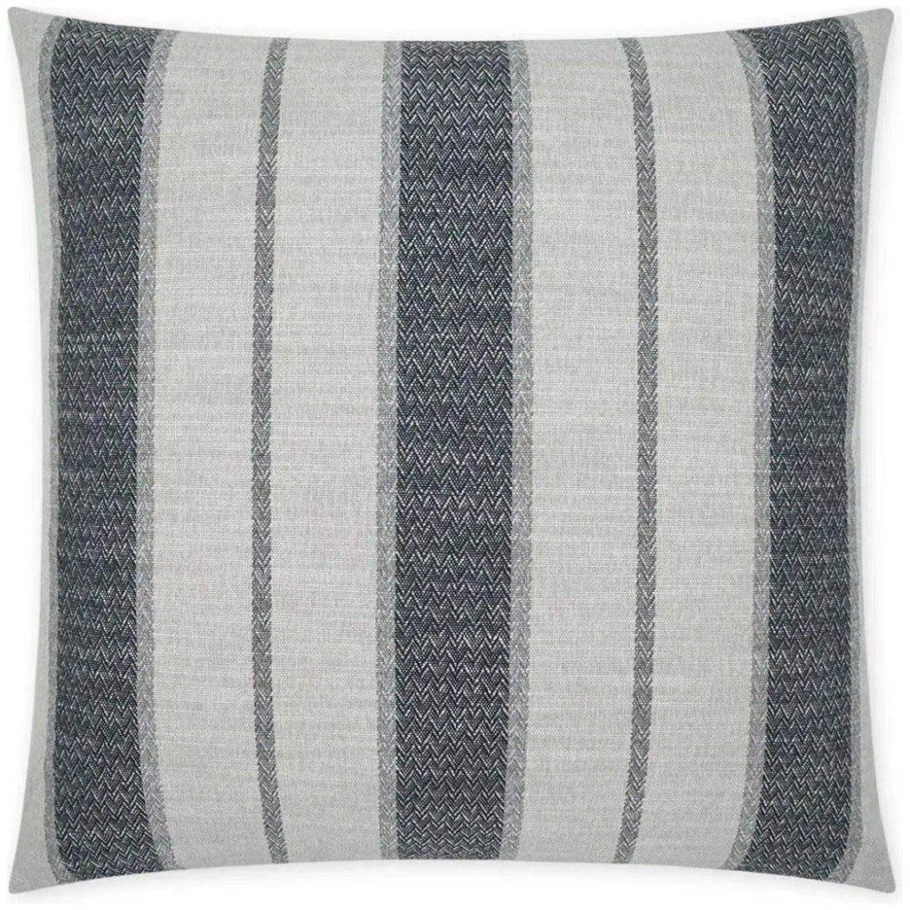 Sconset Stormy Grey Throw Pillow With Insert - LOOMLAN - D.V. Kap - Throw Pillows