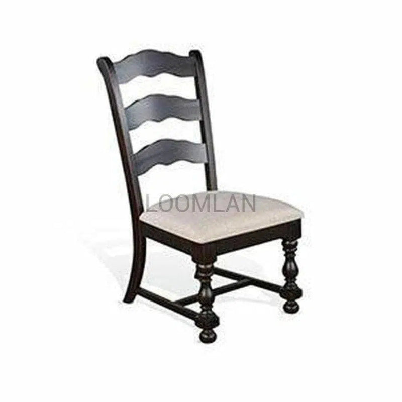Scottsdale Ladderback Chair Cushion Seat Set - LOOMLAN - Sunny D - Dining Chairs