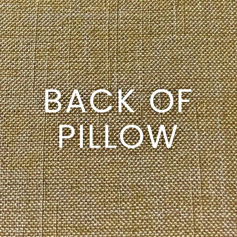 Scribble Gold Throw Pillow With Insert - LOOMLAN - D.V. Kap - Throw Pillows