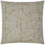 Scribble Gold Throw Pillow With Insert - LOOMLAN - D.V. Kap - Throw Pillows