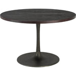 Seattle Dining Table Black - LOOMLAN - Zuo Modern - Dining Tables