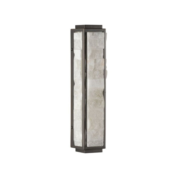 Sebastian Dark Bronze Framed Wall Sconce - LOOMLAN - Wildwood - Wall Sconces