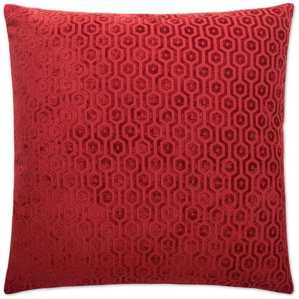 Seneca Berry Red Throw Pillow With Insert - LOOMLAN - D.V. Kap - Throw Pillows