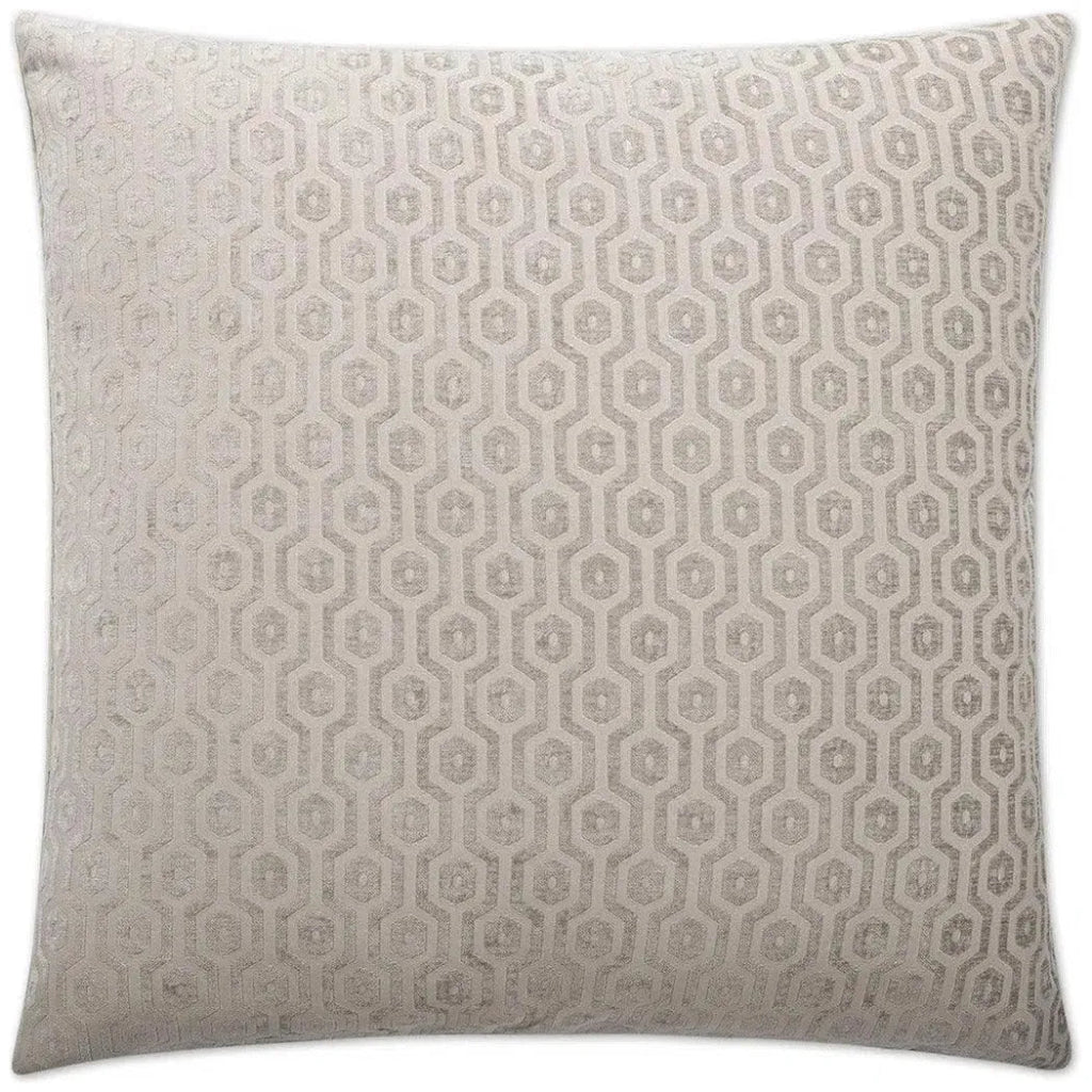 Seneca Grey Throw Pillow With Insert - LOOMLAN - D.V. Kap - Throw Pillows