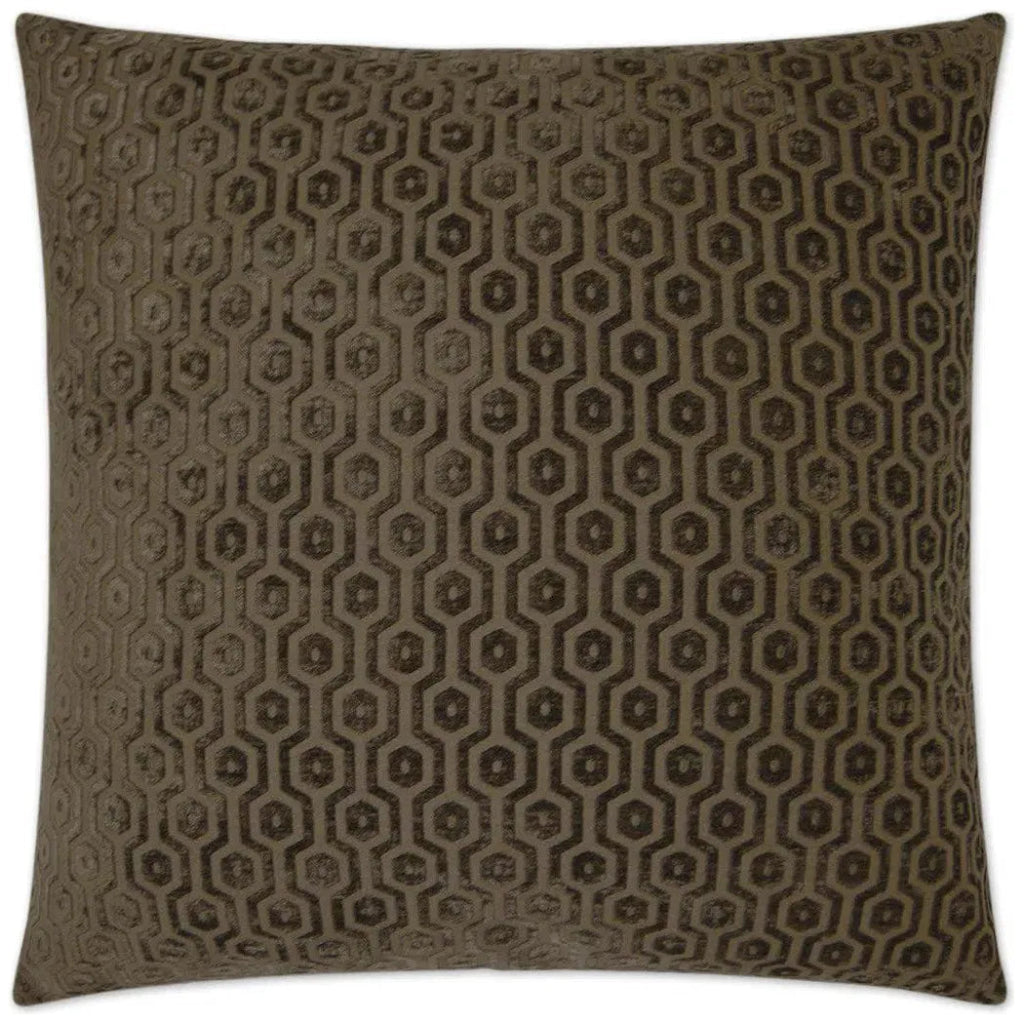 Seneca Mocha Chocolate Brown Throw Pillow Insert - LOOMLAN - D.V. Kap - Throw Pillows