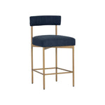 Seneca Modern Counter Stool With Back - LOOMLAN - SUNPAN - Counter Stools