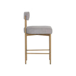 Seneca Modern Counter Stool With Back - LOOMLAN - SUNPAN - Counter Stools