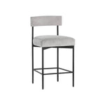 Seneca Modern Counter Stool With Back - LOOMLAN - SUNPAN - Counter Stools