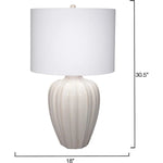 Seraphina Ceramic Table Lamp By Jamie Young - LOOMLAN - Jamie Young - Table Lamps