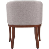 Serasa Wood Gray Armless Dining Chair - LOOMLAN - Zuo Modern - Dining Chairs
