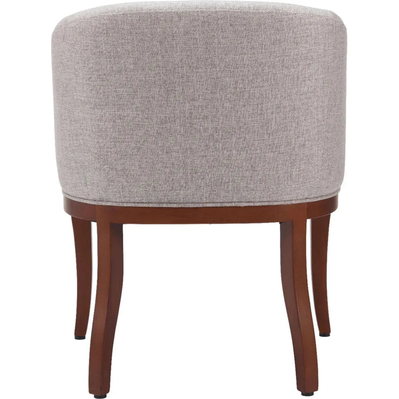 Serasa Wood Gray Armless Dining Chair - LOOMLAN - Zuo Modern - Dining Chairs