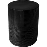 Serenity Side Table 16" - Black Outdoor Accent Table - LOOMLAN - Seasonal Living - Outdoor Side Tables