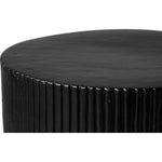 Serenity Side Table 16" - Black Outdoor Accent Table - LOOMLAN - Seasonal Living - Outdoor Side Tables