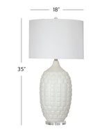 Sesser Sleek Ceramic Base Table Lamp - LOOMLAN - Bassett Mirror - Table Lamps