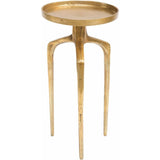 Set of 2 Como Accent Tables Antique Gold - LOOMLAN - Zuo Modern - Side Tables