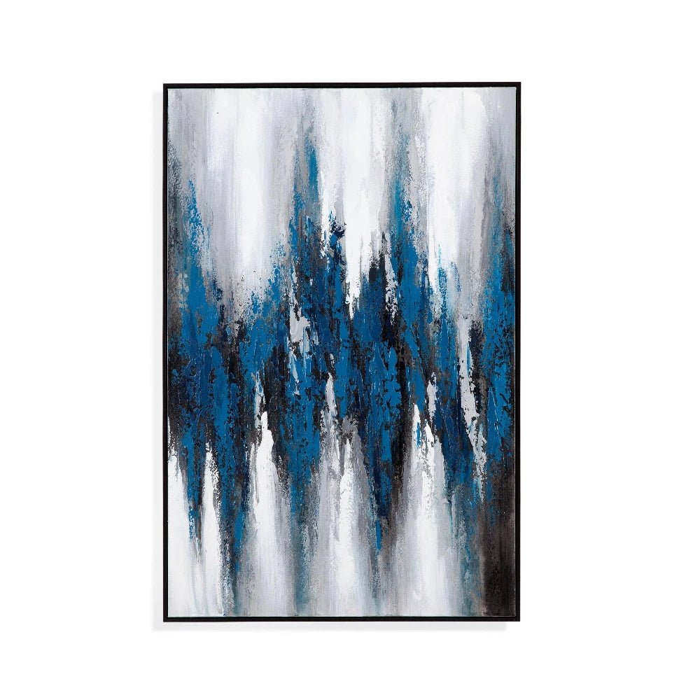 Severn Blue Wall Art - LOOMLAN - Bassett Mirror - Canvas Art