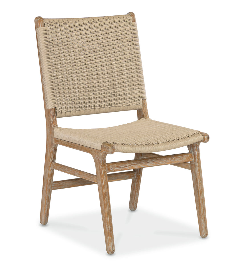 Sedona Teak Armless Outdoor Dining Chair 2PC