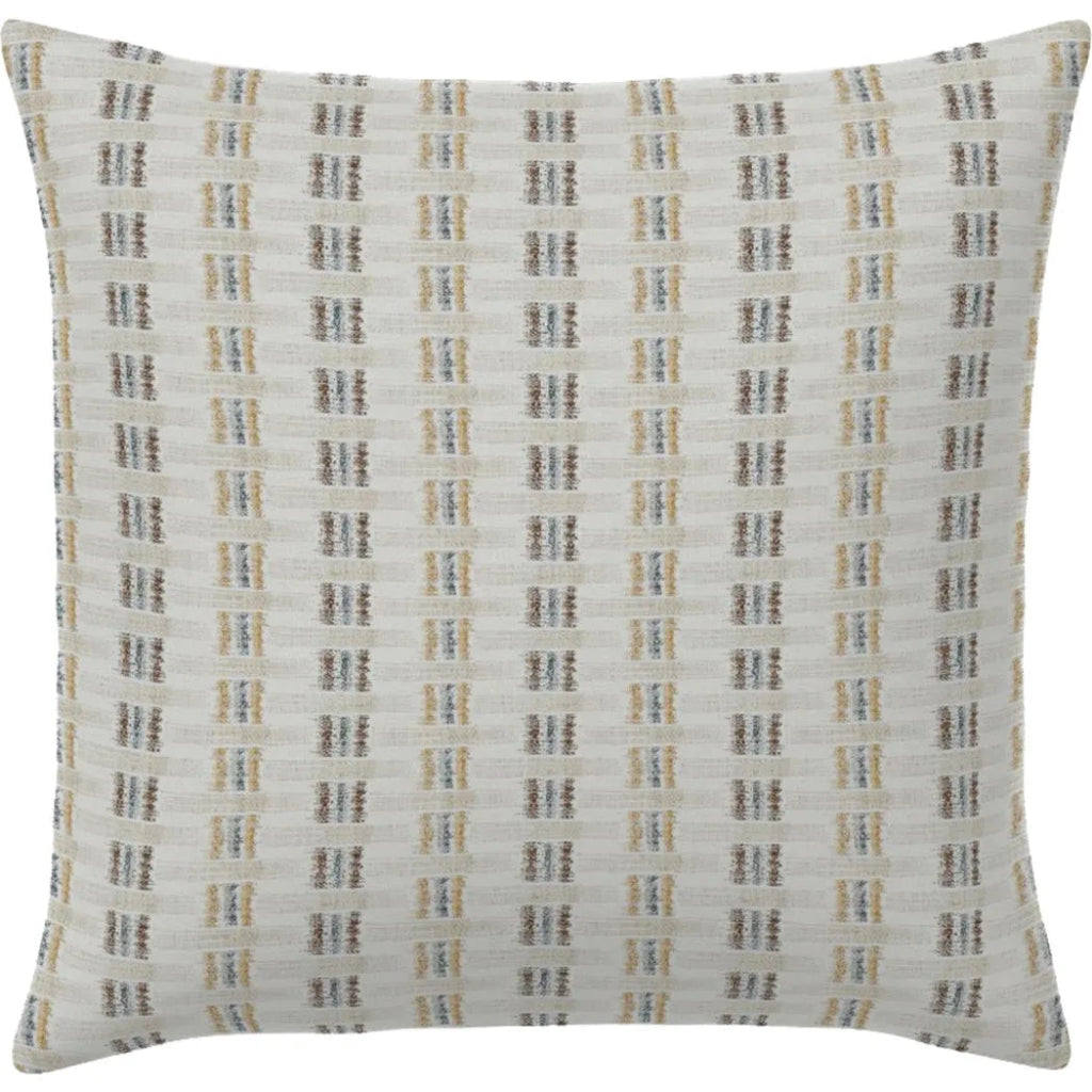 Shakira Ivory Handmade Outdoor Pillow - LOOMLAN - Earnest Collection - Outdoor Pillows