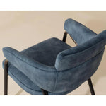 Sharqui Fabric Dining Armchair - LOOMLAN - SUNPAN - Dining Chairs