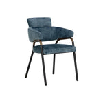 Sharqui Fabric Dining Armchair - LOOMLAN - SUNPAN - Dining Chairs