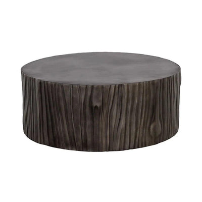 Shea Coffee Table Handcrafted Grey Aluminum - LOOMLAN - SUNPAN - Coffee Tables