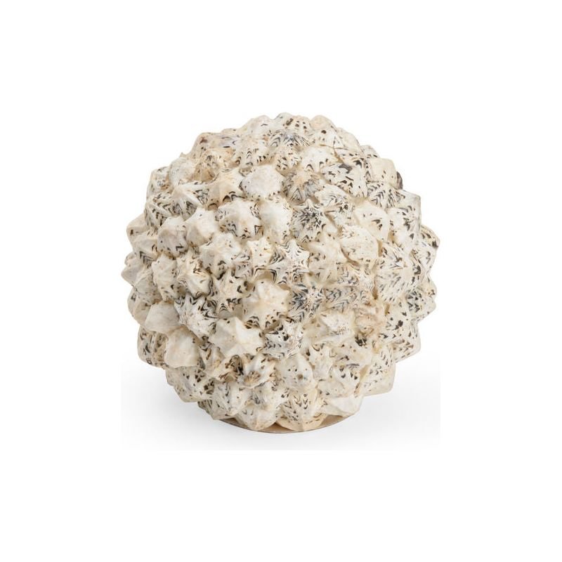 Shell Ball Organic Charm Sculpture - LOOMLAN - Chelsea House - Statues & Sculptures