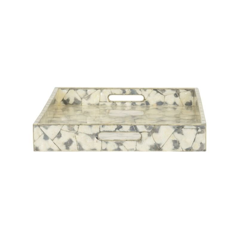 Shell Shock Grey Tray - LOOMLAN - Wildwood - Trays