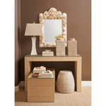 Shell Square Framed Wall Mirror - LOOMLAN - Chelsea House - Wall Mirrors