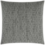 Shipka Chrome Grey Throw Pillow With Insert - LOOMLAN - D.V. Kap - Throw Pillows