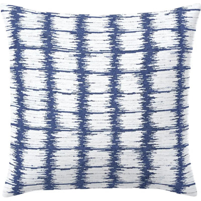 Sicily Blue Handmade Outdoor Pillow - LOOMLAN - Earnest Collection - Outdoor Pillows