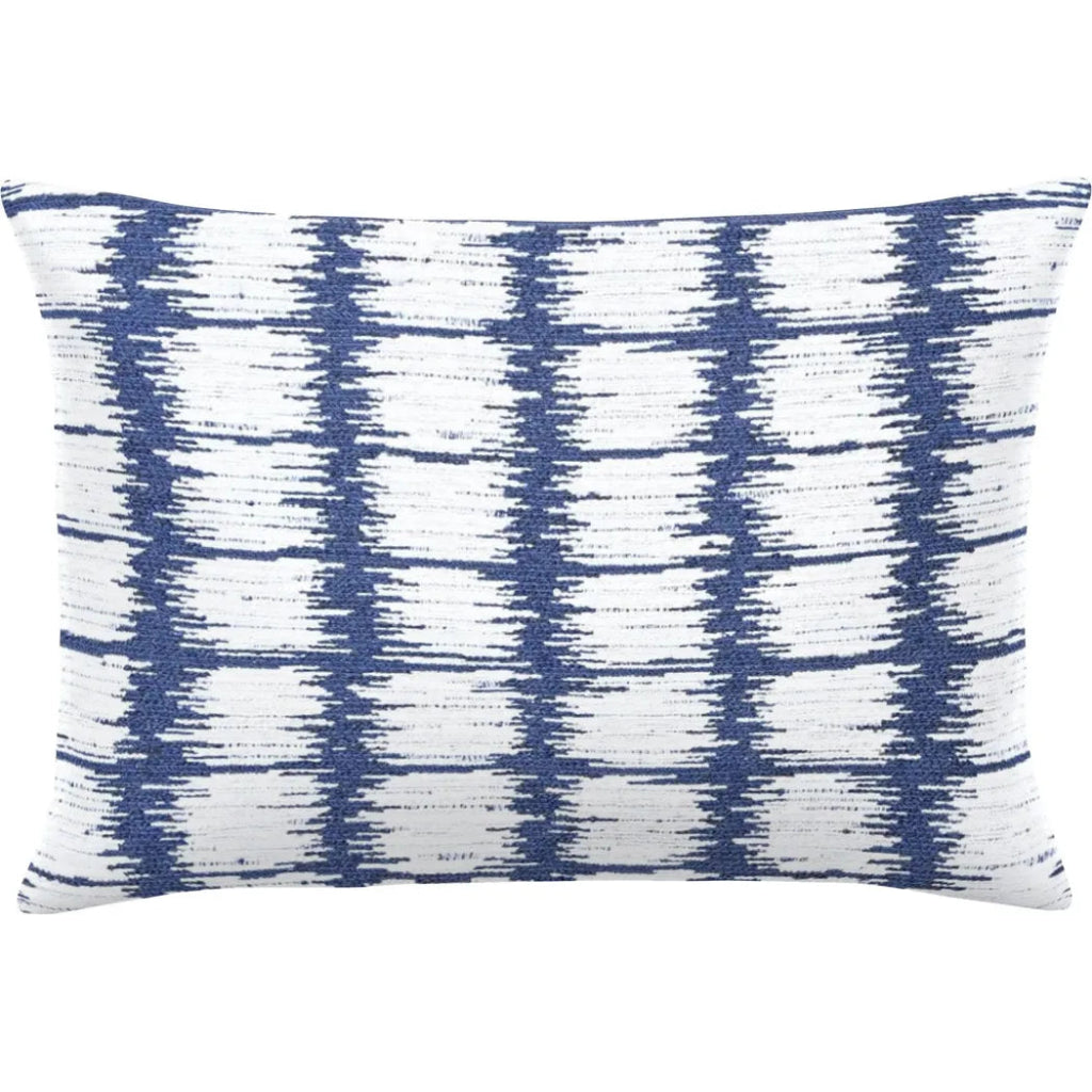 Sicily Blue Handmade Outdoor Pillow - LOOMLAN - Earnest Collection - Outdoor Pillows