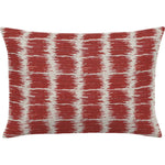 Sicily Crimson Handmade Outdoor Pillow - LOOMLAN - Earnest Collection - Outdoor Pillows