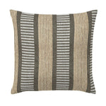 Sideline Mocha Handmade Outdoor Pillow - LOOMLAN - Earnest Collection - Outdoor Pillows