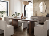 Sienna Wooden Rectangular Dining Table - LOOMLAN - Diamond Sofa - Dining Tables