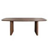 Sienna Wooden Rectangular Dining Table - LOOMLAN - Diamond Sofa - Dining Tables