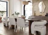 Sienna Wooden Rectangular Dining Table - LOOMLAN - Diamond Sofa - Dining Tables