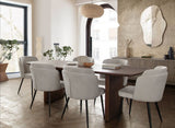 Sienna Wooden Rectangular Dining Table - LOOMLAN - Diamond Sofa - Dining Tables