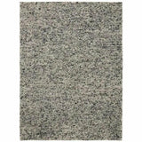 Sigri Charcoal Grey Solid Handmade Wool Rug - LOOMLAN - Linie Design - Area Rugs