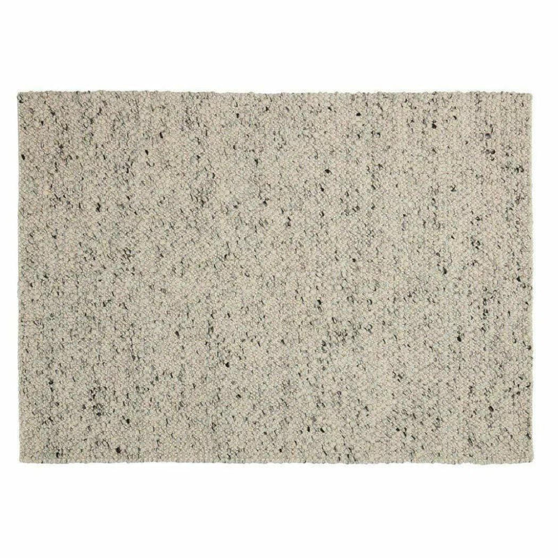 Sigri Grey Beige Solid Handmade Wool Rug - LOOMLAN - Linie Design - Area Rugs
