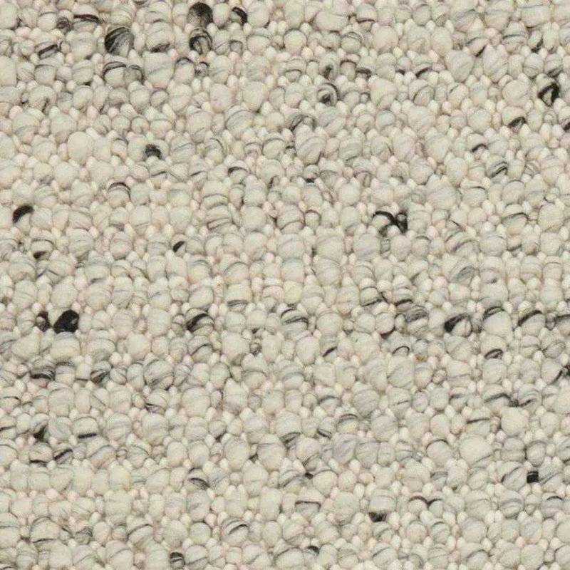 Sigri Grey Beige Solid Handmade Wool Rug - LOOMLAN - Linie Design - Area Rugs