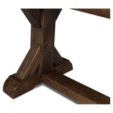 Silas Bench for Dining Room or Kitchen - LOOMLAN - Sarreid - Dining Benches