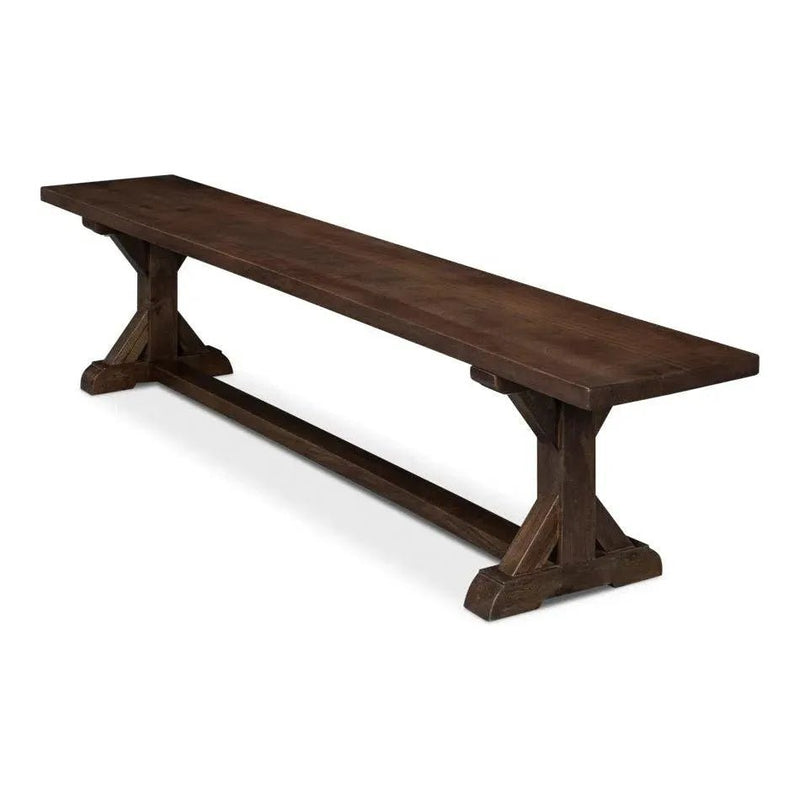 Silas Bench for Dining Room or Kitchen - LOOMLAN - Sarreid - Dining Benches