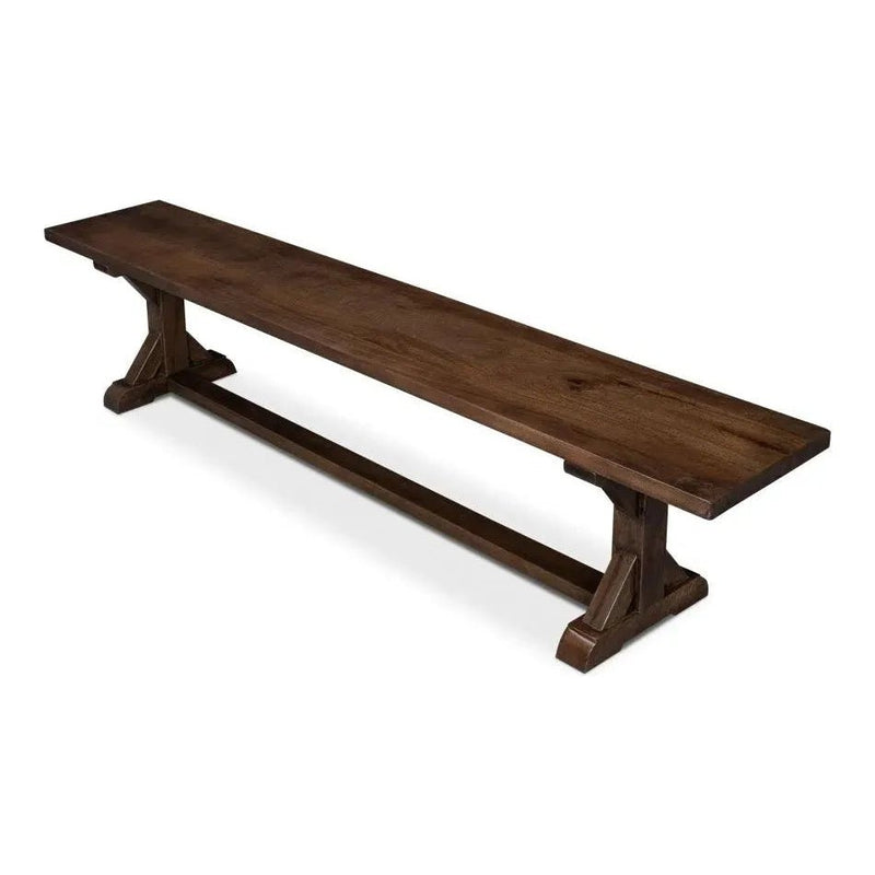 Silas Bench for Dining Room or Kitchen - LOOMLAN - Sarreid - Dining Benches